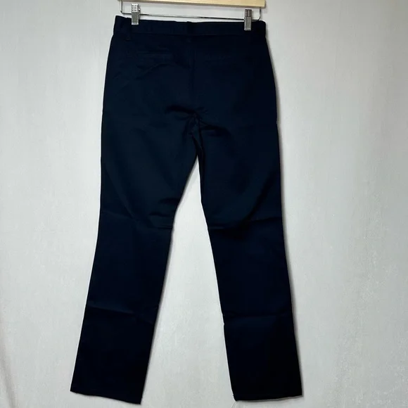 Cat & Jack Girls Straight leg Navy Blue Uniform pant chino - NWT size 16 (pair) - Picture 7 of 7